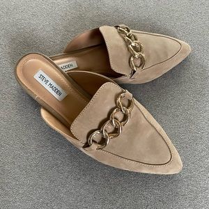 Steve Madden mules with chain, Women’s US size 8